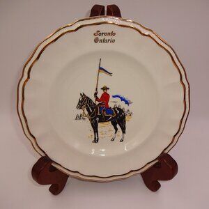 Vintage Toronto Ontario Plate Royal Canadian Mounted Police Mountie England